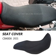 For Honda CB400X CB400 CB 400 X 2021 Motorcycle Accessories Seat Cushion Cover Net 3D Mesh Protector