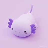 DREAMING MY DREAM Axolotl Night Light for Kids,Cute Axolotl Gifts lamp Rechargeable Light Table Beds