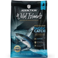 25% OFF + FREE CANNED FOOD: Addiction Wild Islands Pacific Catch Salmon, Mackerel &amp; Hoki Grain-Free Dry Cat Food