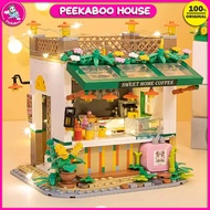 DIY 3D Mini Toys Bricks Building House Educational Peekaboo