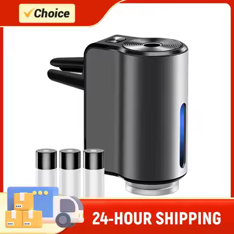 Car Air Freshener Diffuser Adjustable 3 Modes Electric Aroma Diffuser Air Outlet Aroma Diffuser for 