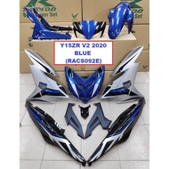 Rapido Cover Set Yamaha Y15ZR V2 Year 2020 Blue Red Accessories Motor Y15 Ysuku Blue Cyan Matte Titanium Red Color Y15ZR