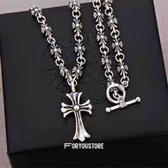 ฟรีกล่อง🎁 กำไล CHROME HEAETS ⚜️โคมฮาร์ท ⚜️ Chrome Hearts ♥️ มีหลายแบบ