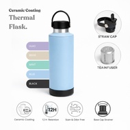 [FREE GIFT] SWANZ Magnum Bottle Single Combo - Vacuum Insulated Ceramic Coating Tumbler, Stainless S