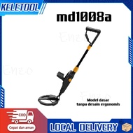 MD-4030 Detektor Logam Emas Metal Detector 2 Baterai Detektor Dalam Tanah Alat Pendeteksi Logam Bawa