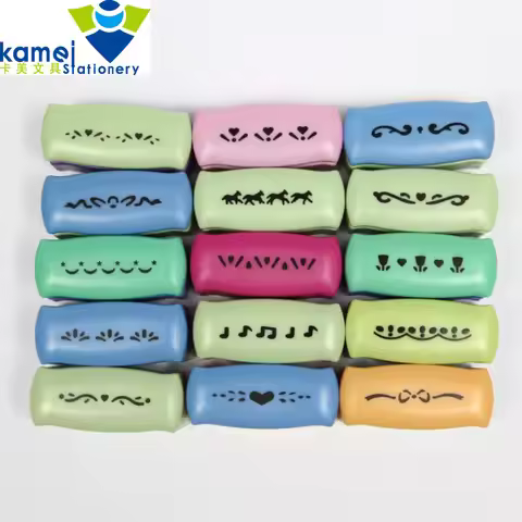 15 Style DIY Paper Printing Card Cutter Scrapbook Shaper small Embossing device Hole border Punch Ki