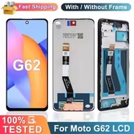 6.5" For Motorola Moto G62 5G LCD XT2223-1 Display + Touch Screen Sensor Digiziter Assembly Replacem