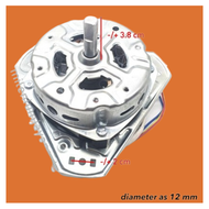 Dinamo Spin Mesin Cuci Toshiba as 12 mm / Mesin Pengering SHARP as 12 / Dinamo Pengering Mesin Cuci