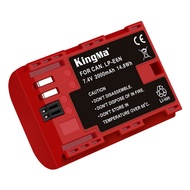 [KingMa] LP-E6NH / LP-E6P Fully Decoded Camera Replacement Battery for CANON Cameras - LPE6N / LP-E6