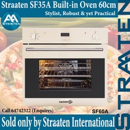 Straaten SF60A Multi-Function Built-in Oven 60cm with 8 Settings 1 Year Warranty