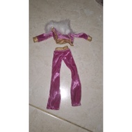 Bratz doll pink clothes set