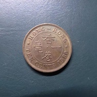 香港1980年一毫1毫銅幣 (關門特年)
