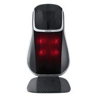 HoMedics Shiatsu 3D Trutouch Massage Cushion for Neck & Back Soothing Heat, 2 Styles, 3 Zones