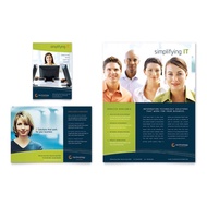 A4 Flyers Leaflet Invitation Card Printing Cetak