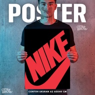 Vintage Nike Poster Classic Bedroom Wall DecorationADS Retro Living Room Decoration Sporty Style
