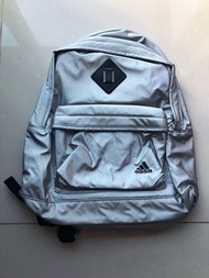 Adidas silver backpack 愛迪達 銀色 背包 背囊