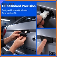 KKGOO Tailgate Switch, 81260 C7000 Black+White Trunk Release Button, Exquisite Craft ABS Boot Switch
