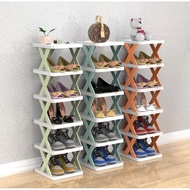 [366SP] 8 tiers Shoe rack X stacking shoe rack Sandal rack Sandal rack multipurpose plastic rack / M