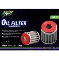 ESR MOTOR OIL FILTER STEEL FOR Y15ZR Y16ZR  LC135  R15 XMAX LAGENDA115