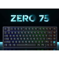 MCHOSE zero75 magnetic axis wired aluminum alloy mechanical keyboard with hot swappable gasket struc