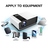 KykM First 20unit Offer 1080P 6000 lumens Android Mini Projector HD Proyector WIFI LCD Led Projector Home Cinema