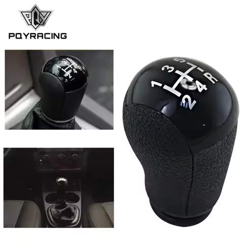 5 Speed MT Gear Stick Shift Knob Car For Ford Focus Mondeo MK3 S-MAX C-MAX Mustang Galaxy Fiesta MK6