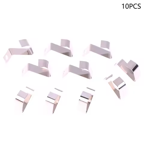 Pack of 10, 5231 SMT Leaf Spring Battery Connectors for A, AA, CR2, CR123A, 9 Volt Batteries