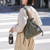 【聖誕禮盒】SNOOPY史努比 復刻街町束口肩背保溫袋