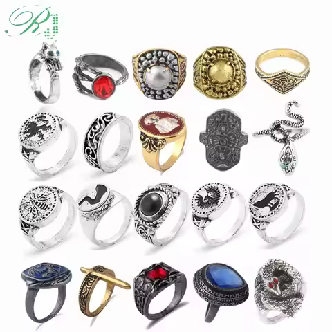 RJ Dropshipping Dark Souls Rings Havel's Demon's Scar Chloranthy Ring Cosplay Anillos For Men Jewelr