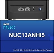 Intel NUC 13 Pro, for ASUS NUC 13 Pro NUC13ANHi5 Arena Canyon Mini PC, Core i5-1340P, 16GB RAM, 512G