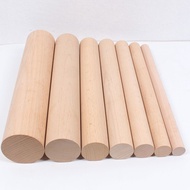Beech Solid Wood Round Wood Stick Hardwood Cylindrical Log Workshop Wardrobe Material