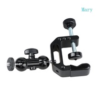 Mary Camera Clamp Mount with 1 4inch Screw Photography C Clamp for Photo Studio Video DSLR Cameras L