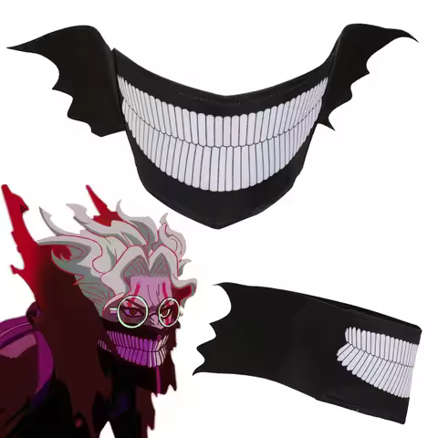 Okarun Ken Takakura Mask Cosplay Anime Dandadan Costume Accessories Face Mask Scary Masks Halloween 