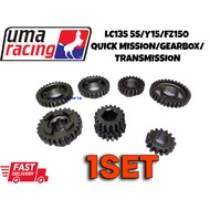 LC135 5SPEED FZ150I Y15 GEARBOX QUICKMISSION GEARBOX Y15ZR FZ150I LC5S Quickmission Gearbox, Transmi