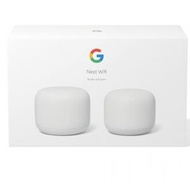 Google - Nest Wi-Fi AC2200 Mesh 路由器套裝 (1 Router + 1 Point) 白色 [平行貨品]│Mesh Wi-Fi、智能家居、Google Assistant