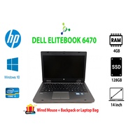 (REFURBISHED) HP PROBOOK 6470B i5 3rd / DDR3 4GB RAM / 128GB SSD / DELL / HP / LENOVO / LAPTOP MURAH / GAMING LAPTOP