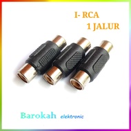 I-RCA 1 Way Female To Female Connection Connector