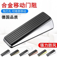 Perforated Door Mat Door Seam Stainless Steel Stop Windproof Door Blocker Door Holder Anti-Collision