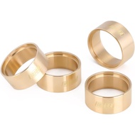 INJORA Brass Internal Beadlock Ring Clamp Ring Fit 1.0" Wheel Rim for 1/24 RC Crawler Axial SCX24 Up