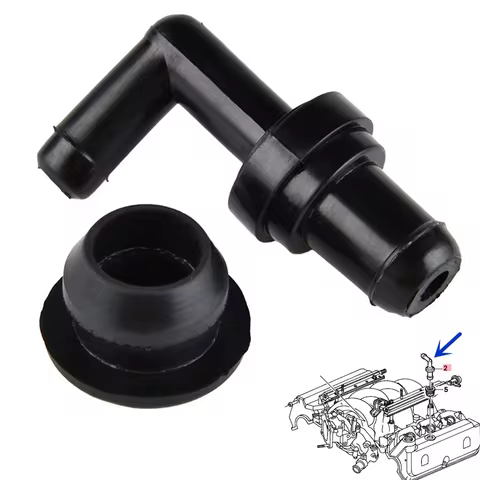 Positive Crank Case Ventiliation PCV 90 Degree Valve For Honda Civic CR-V Accord Acura 17130PK1003 1