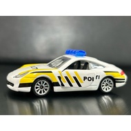 Majorette Porsche 996 Politi Metal Car