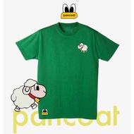 HIJAU T-shirt pancoat Green Sheep LOGO DADA MIRROR ORIGINAL 1:1 - T-Shirt pancoat Cotton Tiedye 30s Antem - T-Shirt Men unisex - Kaos pancoat animal