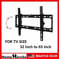 Universal LED/LCD/PLASMA TV Wall Mount Tilt Bracket 32 inch to 65 inch - Homehero2u