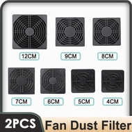 2 PCS Gdstime 40mm 50mm Fan Dust Filter 60mm 70mm Dustproof Screen PC Computer Case Mesh 80mm 90mm 1