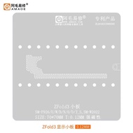 AMAOE BGA Stencil Reball Solder Tin Plant Net Mesh For Samsung ZFold3 LCD Display Board SM-F926 SM-W