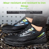 Plastic Toe Safety Boots Industry Anti Smash Shoe Lightweight Comfortable Safety Shoes Puncture Proo