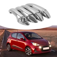 A99F-Car Handle Door Handle Shell Door Handle Decoration Sticker Electroplating For Hyundai I10 Gran