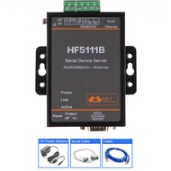 HF5111B Serial Server พอร์ตอนุกรมแบบสามในหนึ่ง RJ45 RS232 RS485 RS422ไปยังเซิร์ฟเวอร์อนุกรม DTU