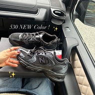-ES- NEW BALANCE 530 NB530 Black All Jogging Shoes Casual Men Women Size MR530PB
