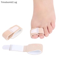 【NEW】 Toe finger straightener hammer toe hallux valgus corrector bandage toe separator .